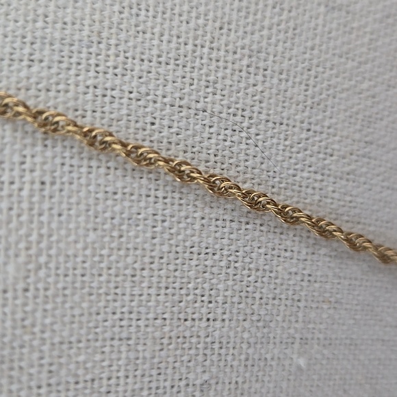 VINTAGE CLOISONNE OPEN CENTER HEART NECKLACE - Picture 4 of 5